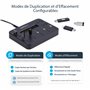 StarTech.com Duplicateur et Effaceur Autonome de 1 à 5 clés USB, Copieur de Plusieurs Clés USB, Copie Système et Fichier et Sect