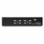 StarTech.com Switch KVM DisplayPort à 4 Ports - 4K60Hz - Écran Unique - Switch KVM USB UHD DP 1.2 à 2 Ports avec Hub USB 3.0 Int