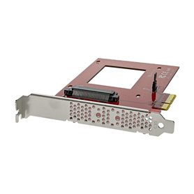 StarTech.com Adaptateur U.2 vers PCIe pour SSD U.2 NVMe - SFF-8639 - PCI Express 3.0 x4