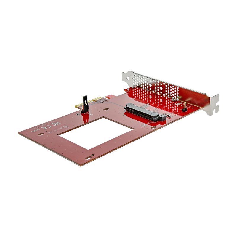 Image secondaire de Startech.com Adaptateur U.2 vers PCIe pour SSD U.2 NVMe - SFF-8639 - PCI Express 3.0 x4