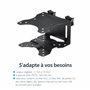 StarTech.com Support VESA pour Client Léger (jusqu'à 5kg) - Montage sous Bureau / Derrière Écran pour mini PC