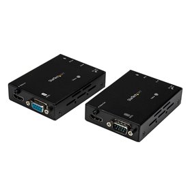 StarTech.com Rallonge HDMI sur Cat5e / CAT6 - Extension Jusqu'à 70m - Certifié HDBaseT - Rallonge HDMI - Rallonge IR - Booster H