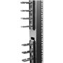 StarTech.com Panneau de gestion de câbles 0U de 1,8 m pour rack - Guide-câbles avec anneaux