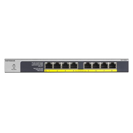 NETGEAR GS108LP Non-géré Gigabit Ethernet (10/100/1000) Connexion Ethernet