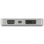 StarTech.com Adaptateur Multiport USB-C avec HDMI/VGA/Mini DisplayPort ou DVI - Convertisseur USB Type C vers HDMI 2.0 ou mDP 1.