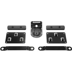 Logitech Rally Mounting Kit Support mural Noir