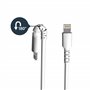 StarTech.com Câble USB-A vers Lightning Blanc Robuste 2m - Câble de Charge/Synchronisation de Type A vers Lightning en Fibre Ara