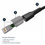 StarTech.com Câble USB-A vers Lightning Noir Robuste 1m - Câble de Charge/Synchronisation de Type A vers Lightning en Fibre Aram