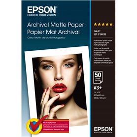 Epson Pap Mat Archival A3+ (50f./189g)