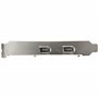 StarTech.com Carte PCI Express FireWire à 2 ports - Adaptateur PCIe FireWire 139a