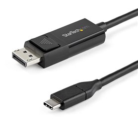 StarTech.com Câble USB Type-C vers DisplayPort 1.2 (bidirectionnel) - 2m - Adaptateur USB-C à DP