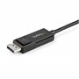 StarTech.com Câble USB Type-C vers DisplayPort 1.2 (bidirectionnel) - 2m - Adaptateur USB-C à DP