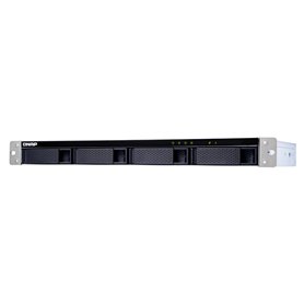 QNAP TL-R400S Boîtier de disques de stockage Boîtier disque dur/SSD Noir
