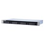 QNAP TL-R400S Boîtier de disques de stockage Boîtier disque dur/SSD Noir, Gris 2.5/3.5"