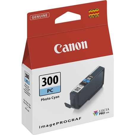 Canon Cartouche d'encre photo cyan PFI-300PC