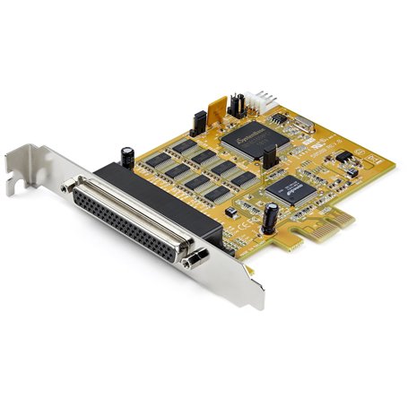 StarTech.com Carte PCI Express à 8 Ports Série RS232 - Adaptateur PCIe Série avec UART 16C1050 - Carte Contrôleur Multiport Séri