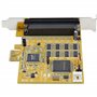 StarTech.com Carte PCI Express à 8 Ports Série RS232 - Adaptateur PCIe Série avec UART 16C1050 - Carte Contrôleur Multiport Séri