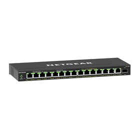 NETGEAR GS316EP-100PES commutateur réseau Géré Gigabit Ethernet (10/100/1000) Connexion Ethernet