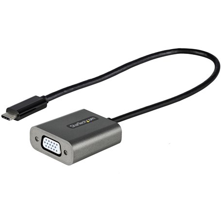 StarTech.com Adaptateur USB C vers VGA - Dongle Adaptateur USB-C 1080p vers VGA - Convertisseur USB-C (DP Alt Mode) vers Écrans/