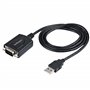 StarTech.com Câble USB vers RS232 de 1m - Câble Convertisseur USB vers RS232 DB9 Mâle avec Rétention du Port COM - Prolific IC -