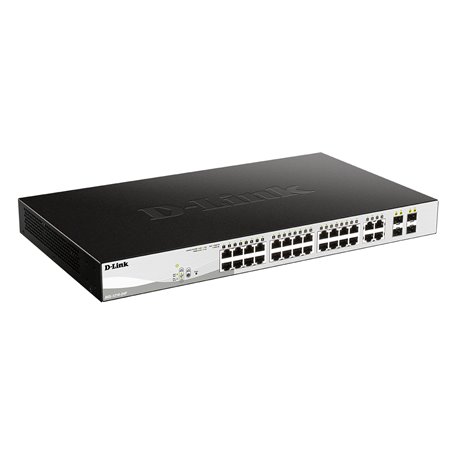 D-Link DGS-1210-24P commutateur réseau Géré L2 Gigabit Ethernet (10/100/1000) Connexion Ethernet