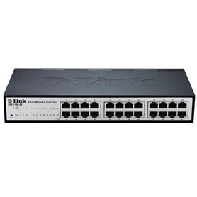 D-Link DGS-1100-24V2 Géré L2 Gigabit Ethernet (10/100/1000) 1U Noir