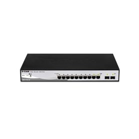 D-Link DGS-1210-10 commutateur réseau Géré L2 Gigabit Ethernet (10/100/1000) 1U Noir