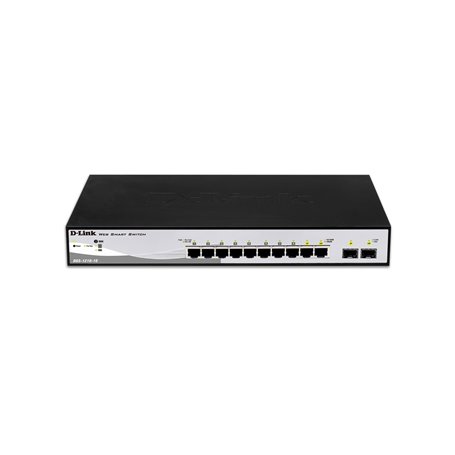 D-Link DGS-1210-10 commutateur réseau Géré L2 Gigabit Ethernet (10/100/1000) 1U Noir