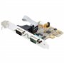 StarTech.com Carte Série PCI Express à 2 ports - Carte d'Extension Série PCIe vers RS232 (DB9) - Adaptateur PCIe avec UART 16C10