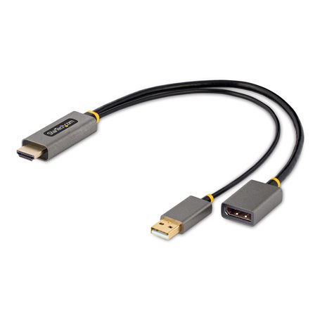 StarTech.com Adaptateur HDMI vers DisplayPort - Adaptateur HDMI vers DisplayPort de 30cm - Câble HDMI vers Displayport