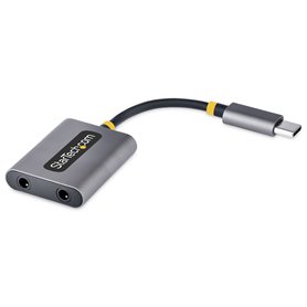 StarTech.com Adaptateur Casque USB-C - Splitter Audio