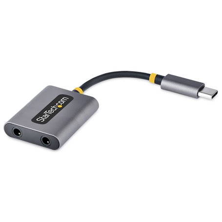 StarTech.com Adaptateur Casque USB-C - Splitter Audio