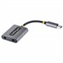 StarTech.com Adaptateur Casque USB-C - Splitter Audio