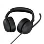 Jabra Evolve2 50 Casque Avec fil Arceau Bureau/Centre d'appels USB Type-A Noir