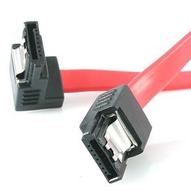 StarTech.com 18" Latching SATA Cable M/M 1 Right Angle câble SATA 0