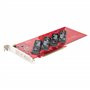 StarTech.com QUAD-M2-PCIE-CARD-B carte et adaptateur d'interfaces Interne M.2