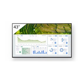 Sony FW-43BZ30L affichage de messages Panneau plat de signalisation numérique 109