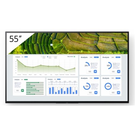 Sony FW-55BZ30L/TM affichage de messages Panneau plat de signalisation numérique 139