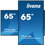 iiyama PROLITE Carte A numérique 165,1 cm (65") LED Wifi 500 cd/m² 4K Ultra HD Noir Intégré dans le processeur Android 11 24/7