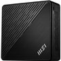 MSI Cubi 5 12M-004EU Mini PC Intel® Core i3 i3-1215U 8 Go DDR4-SDRAM 256 Go SSD Windows 11 Pro Noir