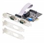 StarTech.com Carte Série PCI Express à 2 Ports - Adaptateur/Carte PCIe à 2 Ports vers RS232/RS422/RS485 (DB9), Support Bas-Profi