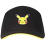 Casquette Unisex Pokémon Pikachu Badge 58 cm Noir Taille unique