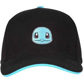 Casquette Unisex Pokémon Squirtle Badge 58 cm Noir Taille unique