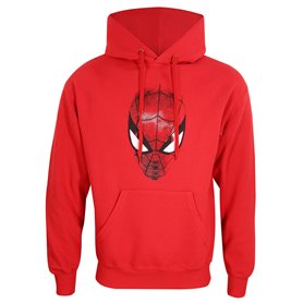 Sweat à capuche unisex Spider-Man Spider Crest Rouge