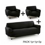 Housse de canapé Sofakover Pocket Trio Romeo 3 Unités