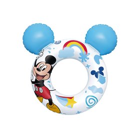 Bouée gonflable Bestway Blanc Mickey Mouse 74 x 76 cm