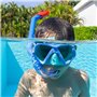 Masque de Plongée avec Tube pour Enfants Bestway Bleu Fuchsia