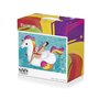 Bestway 41113 flotteur de plage et de piscine Multicolore, Blanc Vinyl Bouée à chevaucher