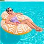 Fauteuil de piscine gonflable Bestway Deluxe 118 x 117 cm Orange