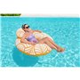 Fauteuil de piscine gonflable Bestway Deluxe 118 x 117 cm Orange